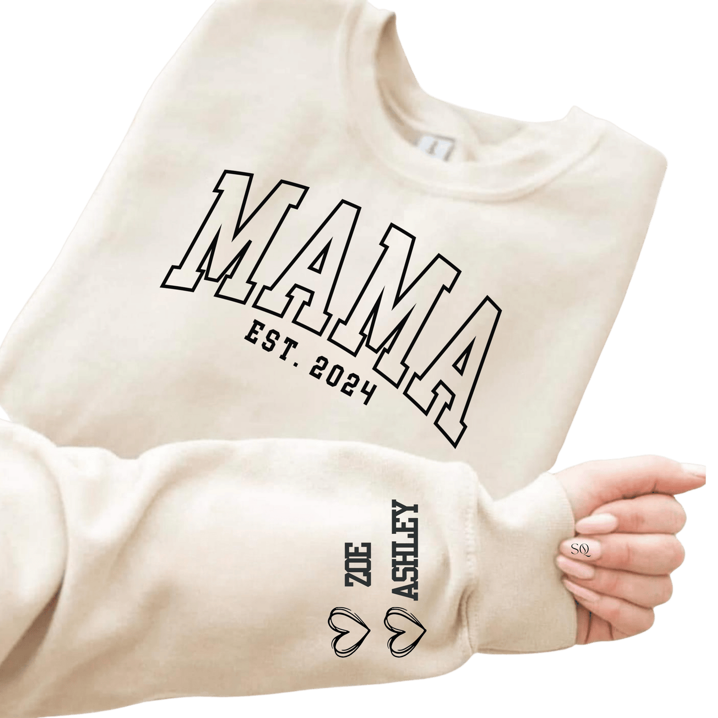 Mama's Legacy Threads-Personalized Crewneck Journey